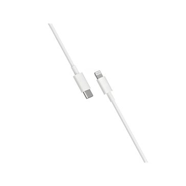 Xiaomi Mi Type-C to Lightning kábel 1m, fehér, MFi tanúsítvánnyal