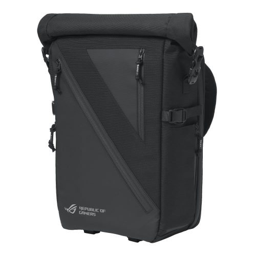 Asus ROG Archer Backpack 17" gamer hátizsák, moduláris rekeszek, fekete - BP2702