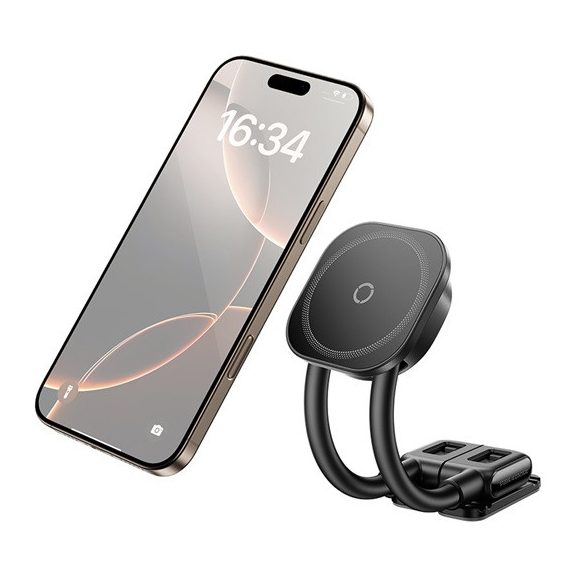 Baseus PrimeTrip C03s Magnetic műszerfalra rögzíthető autós telefontartó, fekete