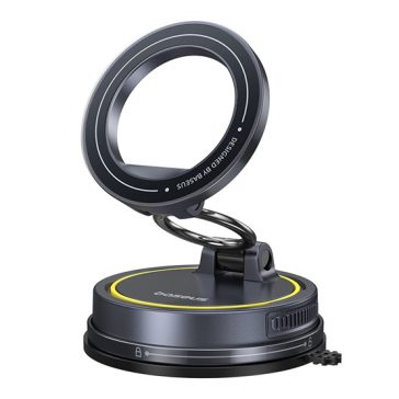   Baseus PrimeTrip VC2 Flex Magnetic szellőzőrácsra, műszerfalra rögzíthető autós telefontartó, fekete
