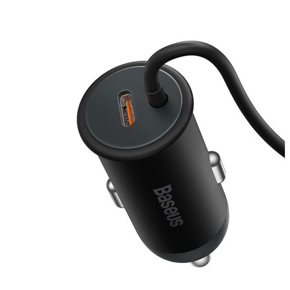 Baseus CW01 Magnetic szellőzőrácsra rögzíthető, vezeték nélküli autós telefon töltő és tartó, fekete
