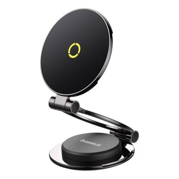   Baseus MagPro II Magnetic műszerfalra rögzíthető autós telefontartó, fekete
