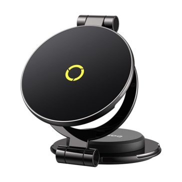   Baseus MagPro II Magnetic műszerfalra rögzíthető autós telefontartó, fekete