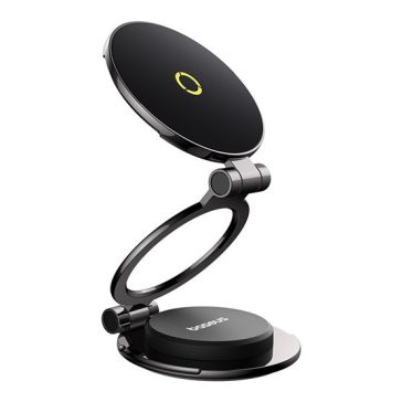   Baseus MagPro II Magnetic műszerfalra rögzíthető autós telefontartó, fekete
