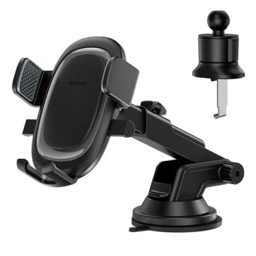   Baseus UltraControl Pro autós telefontartó, 5,4-7,2", automatikusan záródó, fekete