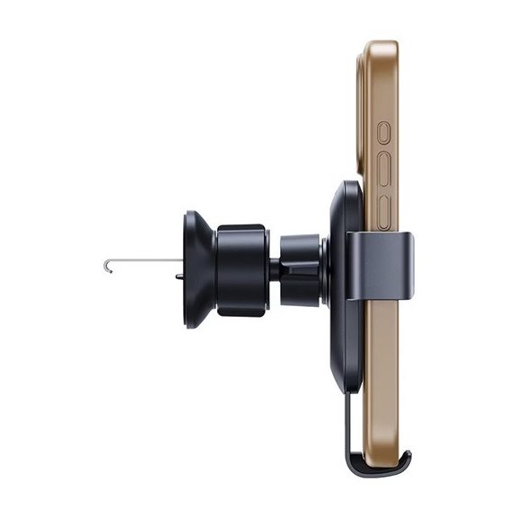 Baseus Metal Age Go Gravity szellőzőrácsra rögzíthető gravitációs autós telefontartó, fekete