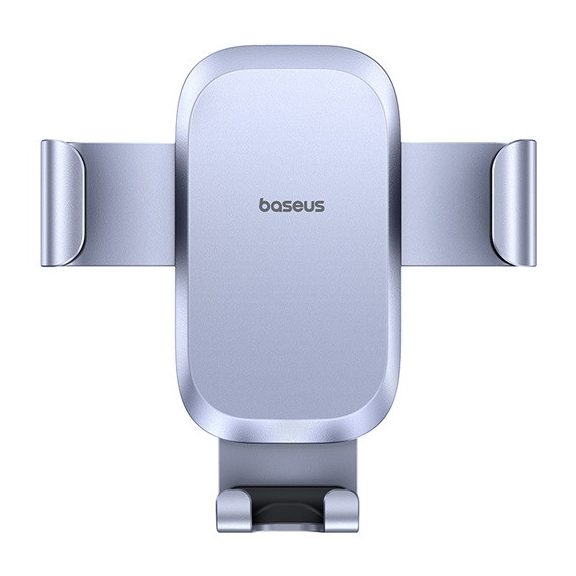 Baseus Metal Age Go Gravity szellőzőrácsra rögzíthető gravitációs autós telefontartó, szürke