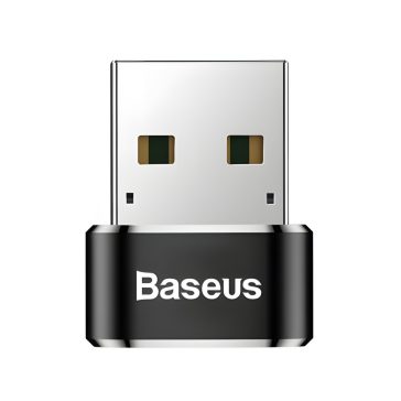 Baseus CAAOTG-01 USB Type-C adapter 3A fekete
