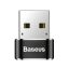Baseus CAAOTG-01 USB Type-C adapter 3A fekete