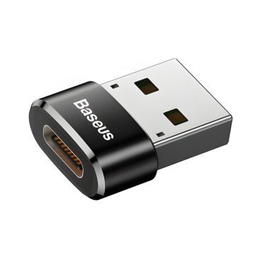 Baseus CAAOTG-01 USB Type-C adapter 3A fekete