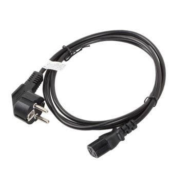 Lanberg CEE 7/7->IEC 320 C13 tápkábel 1,8 m, VDE fekete