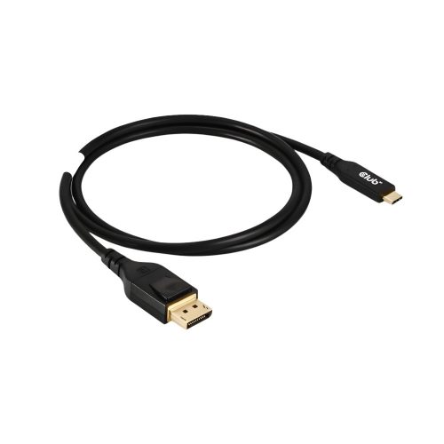 Club3D USB Type-C - DisplayPort 2.1 kétirányú kábel 1.0 m, DP80, VESA tanúsítvány - CAC-1559