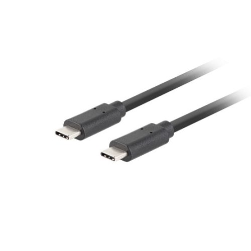 Lanberg USB-C (M/M) 3.1 Gen 2 kábel, 1,8 m, 10 Gb/s PD 100W, fekete