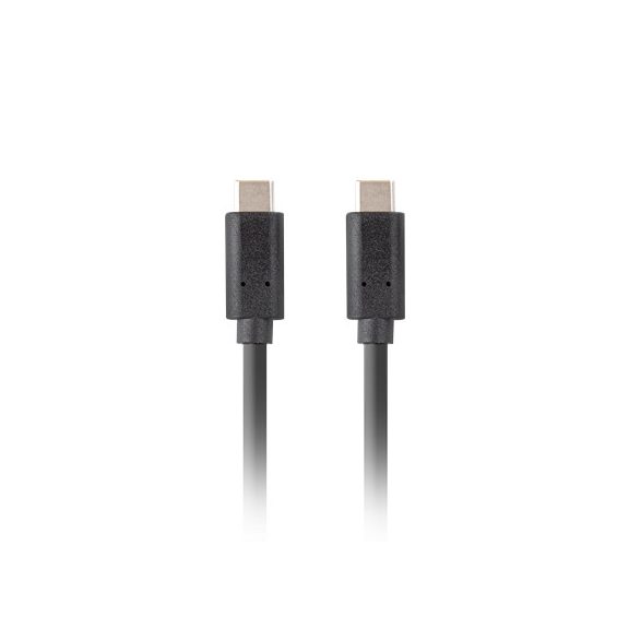 Lanberg USB-C (M/M) 3.1 Gen 2 kábel, 1,8 m, 10 Gb/s PD 100W, fekete