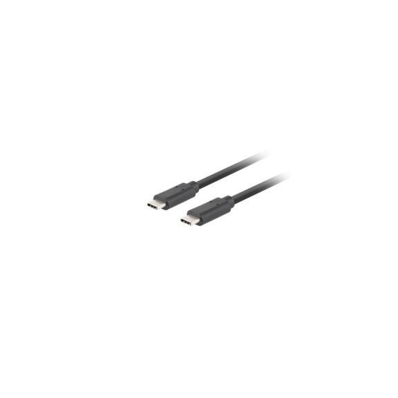Lanberg USB-C (M/M) 3.1 Gen 2 kábel, 1,8 m, 10 Gb/s PD 100W, fekete