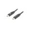 Lanberg USB-C (M/M) 2.0 kábel, 1,8 m, Quick Charge 4.0 ,fekete