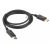 Lanberg DisplayPort 1.2 apa / apa kábel, 1.8m, 4K, fekete - CA-DPDP-10CC-0018-BK