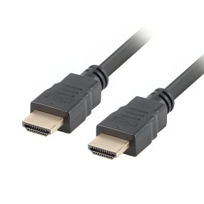 Lanberg HDMI 1.4 kábel 1.8m fekete aranyozott csatlakozóval ARC támogatással