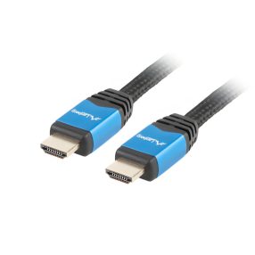 Lanberg HDMI 2.0 Premium kábel 3m fekete aranyozott csatlakozókkal 4K ARC