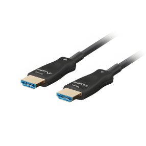   Lanberg HDMI 2.1 aktív optikai kábel 80.0 m, 8K60Hz/DSC - CA-HDMI-30FB-0800-BK