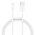 Baseus Superior USB Type-A – iPhone, 2.4A gyorstöltő adatkábel, 1m, fehér