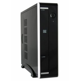 LC-Power LC-1360MI Mini-ITX ház passzív táppal és vertikális lábakkal