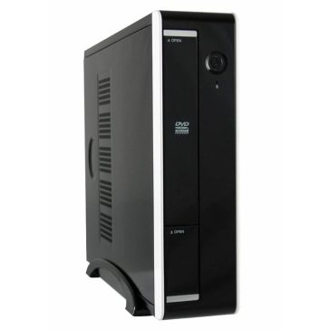 LC-Power LC-1360MI Mini-ITX ház passzív táppal és vertikális lábakkal