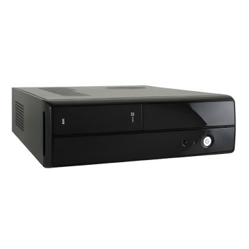 LC-Power LC-1400mi Micro-ATX számítógépház fekete színben, 200W SFX táppal