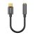 Baseus L54 USB Type-C – 3.5 mm jack audió kábel, fekete