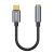 Baseus L54 USB Type-C – 3,5 mm jack audió kábel, szürke