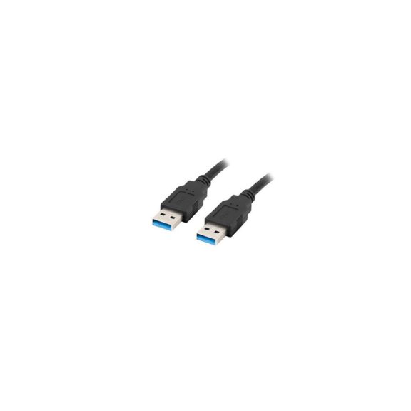 Lanberg USB-A (M/M) 3.0 kábel, 1,8 m, fekete