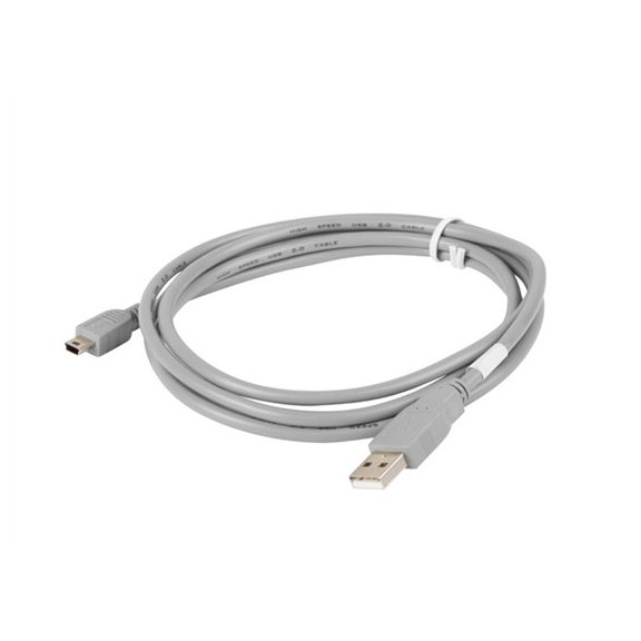 Lanberg USB mini (M)->USB-A (M) 2.0 kábel, 1,8 m, szürke (Canon)