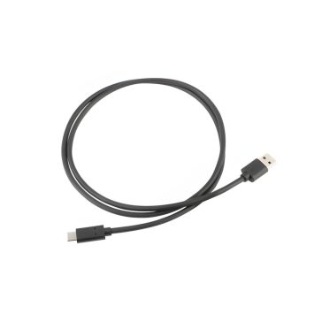   Lanberg USB Type-C - USB-A 3.1 kábel 1.8 m, fekete - CA-USBO-31CU-0018-BK