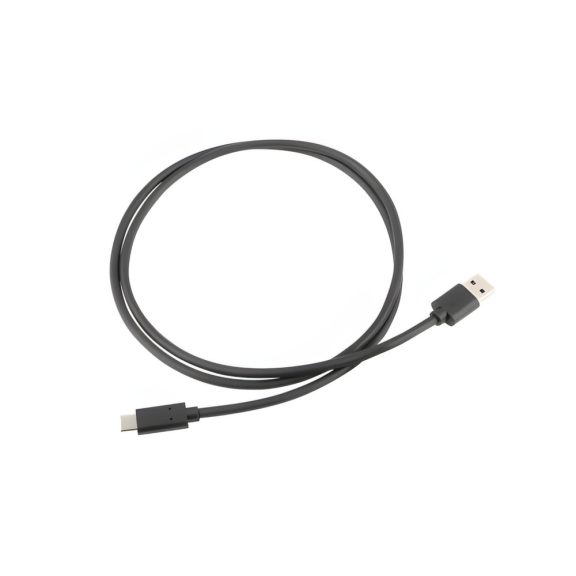Lanberg USB Type-C - USB-A 3.1 kábel 1.8 m, fekete - CA-USBO-31CU-0018-BK