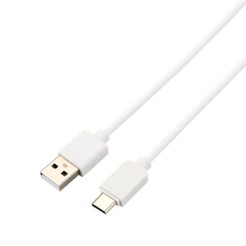 AVAX Pure USB A - Type-C kábel 2.0 m, 2.1A, fehér - CB123W