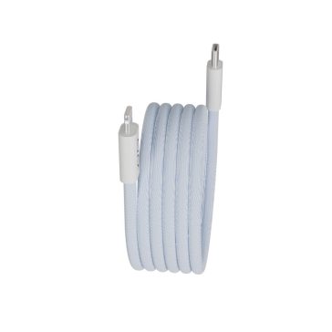 Avax Magnety USB-C to Lightning kábel 1m, 27W gyorstöltő, fonott világoskék