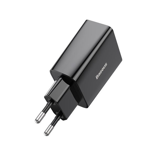 Baseus Speed Mini hálózati gyorstöltő 20W, USB Type-C, fekete