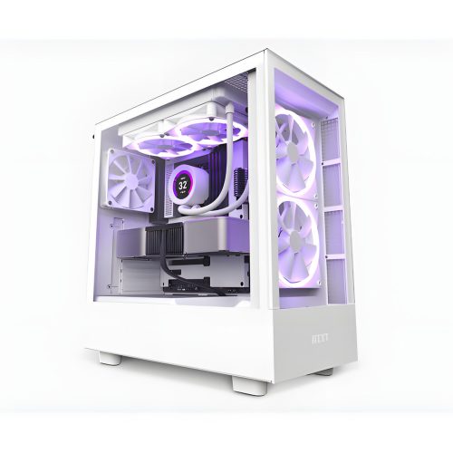 NZXT Midi - H5 Elite Edition - Matt fehér - CC-H51EW-01