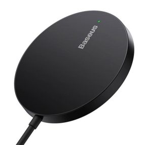   Baseus Simple Mini3 Magnetic vezeték nélküli töltő 15W, fekete
