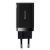 Baseus Super Si Pro hálózati gyorstöltő 30W, USB Type-C + USB Type-A, fekete