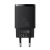 Baseus Compact hálózati gyorstöltő 20W, USB Type-A + USB Type-C, fekete
