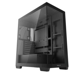 DeepCool CG580 fekete ATX miditorony számítógépház üveg oldallappal