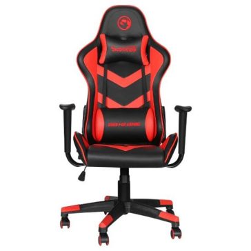 MARVO Scorpion gaming szék - fekete/piros