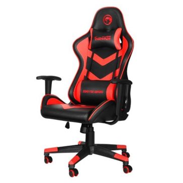 MARVO Scorpion gaming szék - fekete/piros