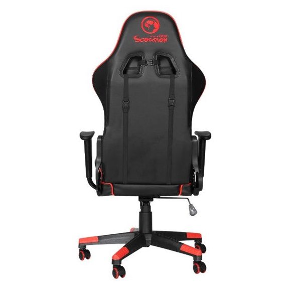 MARVO Scorpion gaming szék - fekete/piros