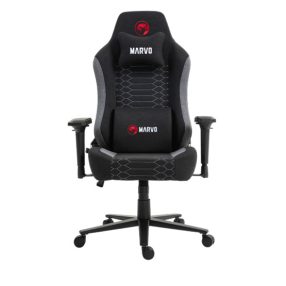 MARVO Kahn Gray gaming szék - fekete/szürke