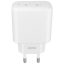 AVAX CH602W SPEEDY+ 2x Type C  (PD) 45W gyors hálózati töltő, fehér