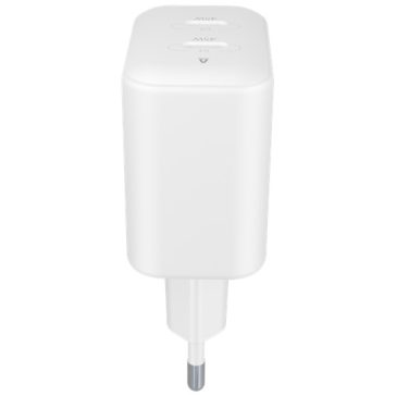   AVAX CH602W SPEEDY+ 2x Type C  (PD) 45W gyors hálózati töltő, fehér