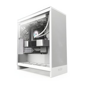 NZXT H7 Flow Mid Tower fehér számítógépház edzett üveg oldallappal