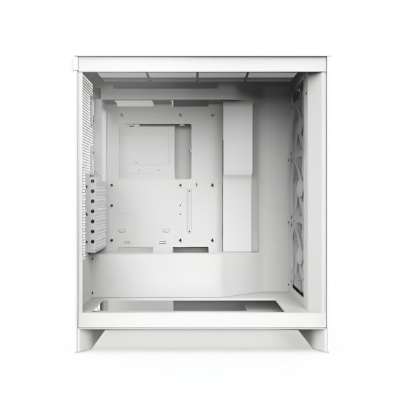 NZXT H7 Flow Mid Tower fehér számítógépház edzett üveg oldallappal